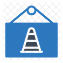 Board Hanging Cone Icon