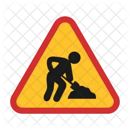 Construction sign  Icon