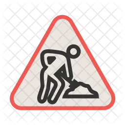 Construction sign  Icon