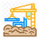 Construction Site Raising Icon