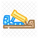 Construction Site Soil Icon