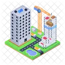 Under Construction Construction Site Construction Area Icon