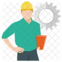 Construction Supervisor Site Supervisor Construction Foreman Icon