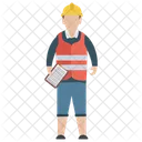 Construction Supervisor Site Supervisor Construction Foreman Icon