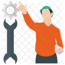 Construction Supervisor Site Supervisor Construction Foreman Icon