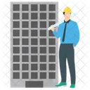 Construction Supervisor Site Supervisor Construction Foreman Icon