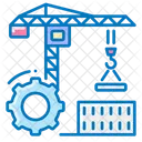 Construction Technology Innovative Tools Machinery Icon