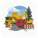 Construction Truck Truck Vehicle Icon