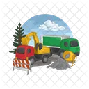 Construction Truck Truck Vehicle Icon