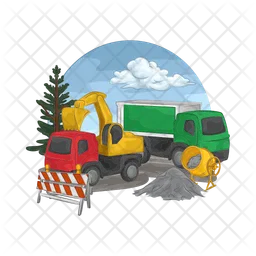 Construction truck  Icon