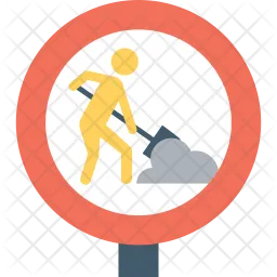 Construction Warning  Icon
