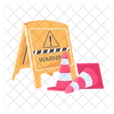 Construction Warning Construction Board Construction Sign Icon