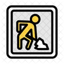 Construction Work Working Board Construction Icon