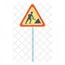 Construction Work Sign Construction Icon