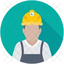Foreman Construction Worker Icon