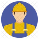 Civil Worker Builder Icon