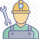 Construction Worker Building Construction House Construction Icon