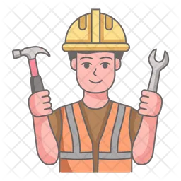 Construction Worker  Icon