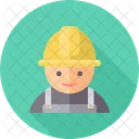 Construction Worker Architect Engineer Icon