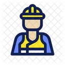 Labor Construction Worker 아이콘