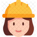 Construction Worker Labour Worker Icon