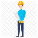Constructor Builder Engineer Icon