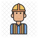 Constructor Builder Man Icon