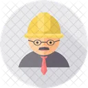 Constructor Manager Engineer Avatar Icon