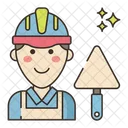 Hombre constructor  Icono