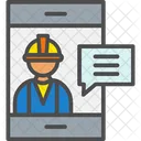 Constructor Message Construction Message Chat Icon