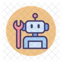 Construindo robôs  Ícone