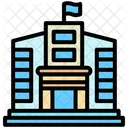 Escritorio Diplomacia Visto Ícone