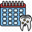 Consulta Agendamento Visita Ao Dentista Ícone
