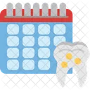 Consulta Agendamento Visita Ao Dentista Ícone