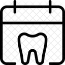 Consulta Odontologica Consulta Odontologica Calendario Dentario Ícone
