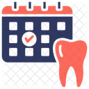 Consulta Odontologica Check Up Odontologico Agendamento Ícone