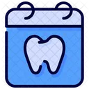 Calendario Odontologico Dentista Ícone