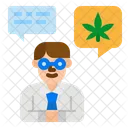 Consultant Doctor Marijuana Icon