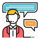 Consulting Support Customer Icon
