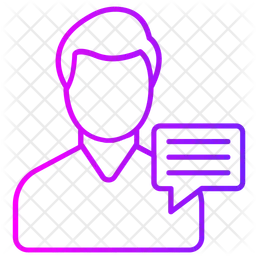 Consulter un homme  Icône