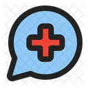 Consultation Chat Medical Assistance Icon