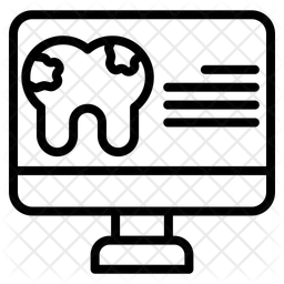 Consultation dentaire  Icône