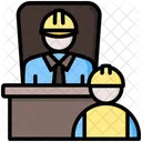 Consulting Boss Employee Icon