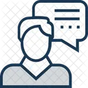 Consulting Clients Conversation Icon