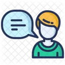 Consulting Support Bubble Icon