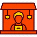 Consulting Desk Office Icon