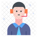 Consultor Atencion Al Cliente Soporte Tecnico Icono