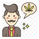 Consultor de marihuana  Icono