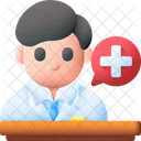 Consultorio Medico Atencion Medica Medico Icono