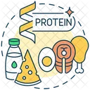 Consume enough proteins  Icon